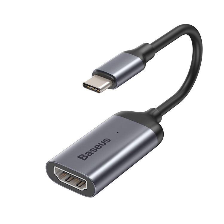 BASEUS Desfrutar De Série Tipo C Para Adaptador De Hub HDMI 4K - Cinza Escuro-1