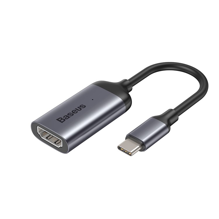 BASEUS Desfrutar De Série Tipo C Para Adaptador De Hub HDMI 4K - Cinza Escuro-7