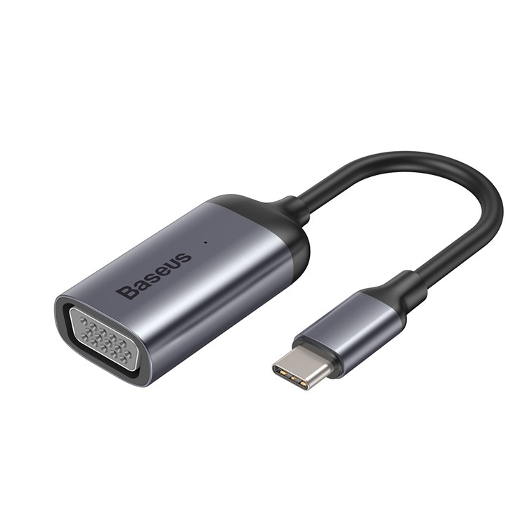 BASEUS Desfrutar De Série Tipo C Para Adaptador De Hub VGA - Cinza Escuro-3
