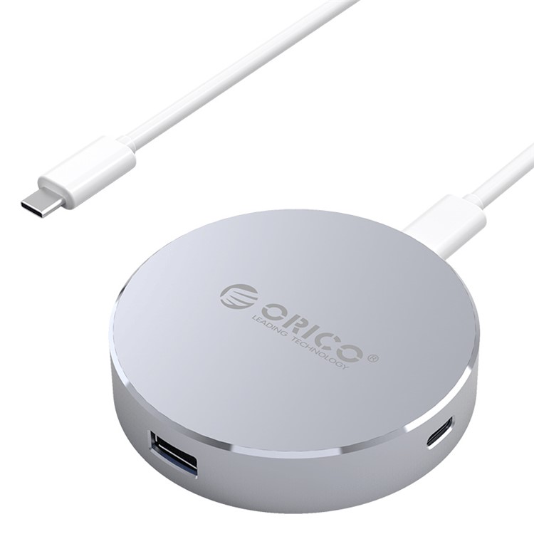 ORICO DBH1 Type-c to USB 3.0 DP Multi-function Hub for Charging and Data Transfer - Silver-3