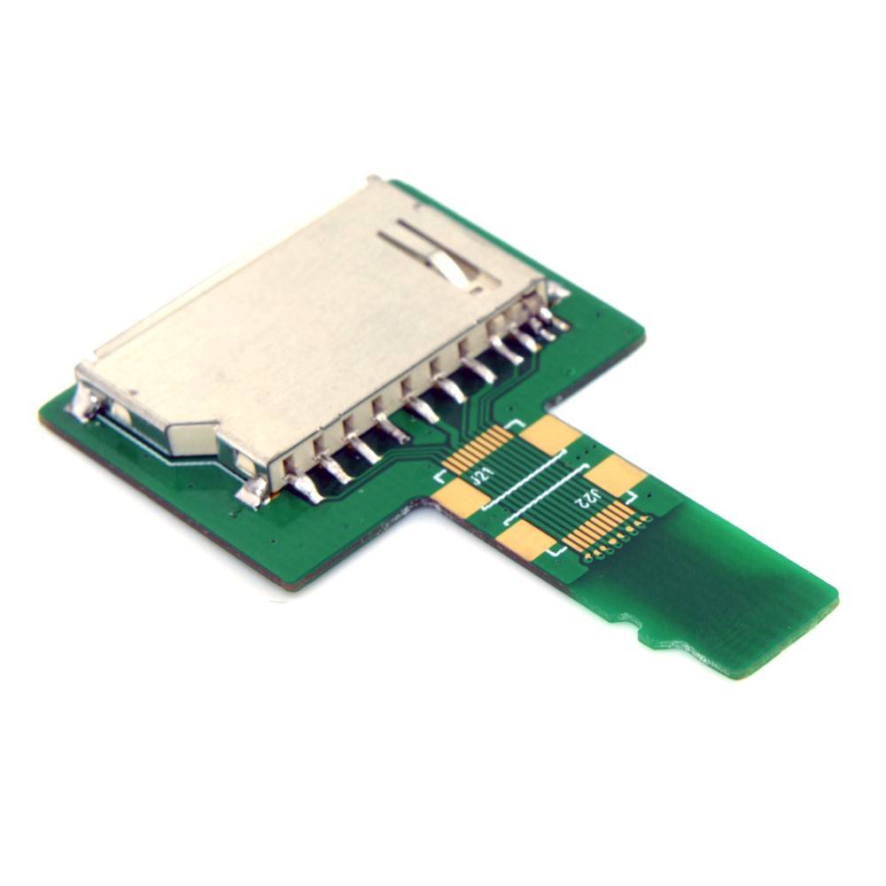 SD Card Socket Female to Micro-SD TF Male Memory Card Kit Extension Adapter Testing Tools-6