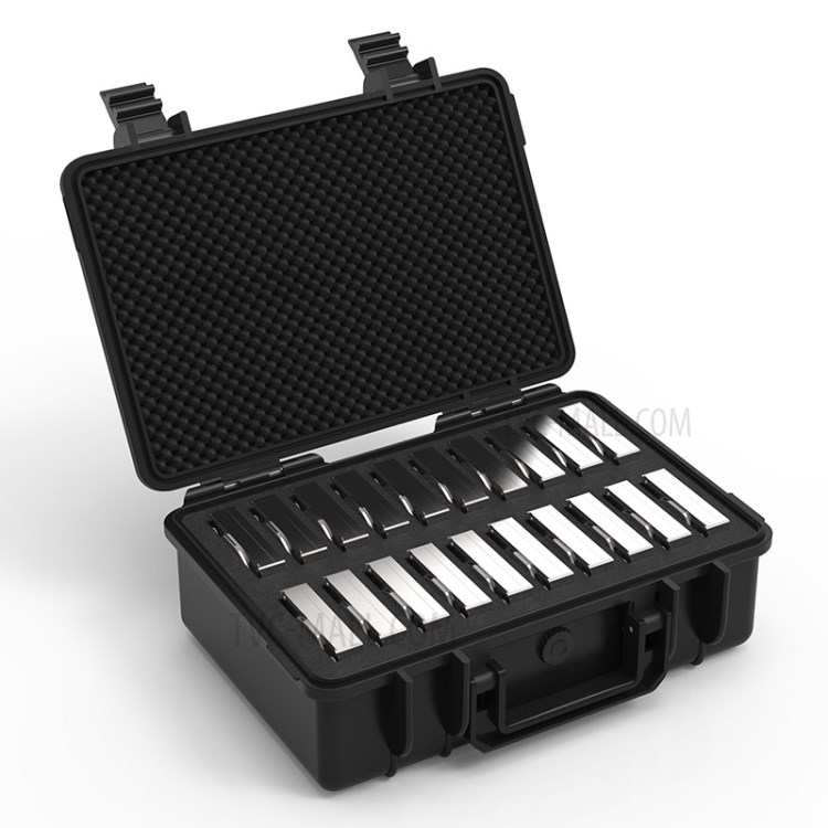 ORICO Multiple-bay 3.5 inch HDD Hard Drive External Protection Storage Case Box (PSC-L8S22-BK)-3