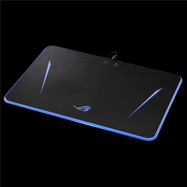 RGB Gaming Mouse Pad Lighting Hard Mouse Mat 9 Colorful Light Adjustable Mouse Mat-10