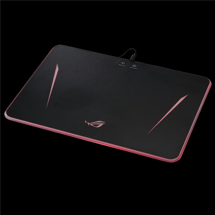 RGB Gaming Mouse Pad Lighting Hard Mouse Mat 9 Colorful Light Adjustable Mouse Mat-11