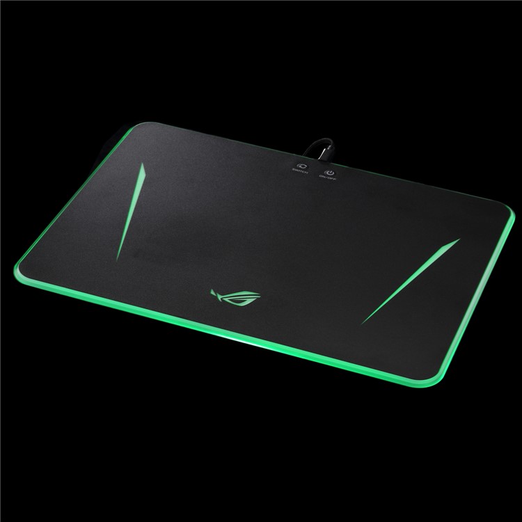 RGB Gaming Mouse Pad Lighting Hard Mouse Mat 9 Colorful Light Adjustable Mouse Mat-15