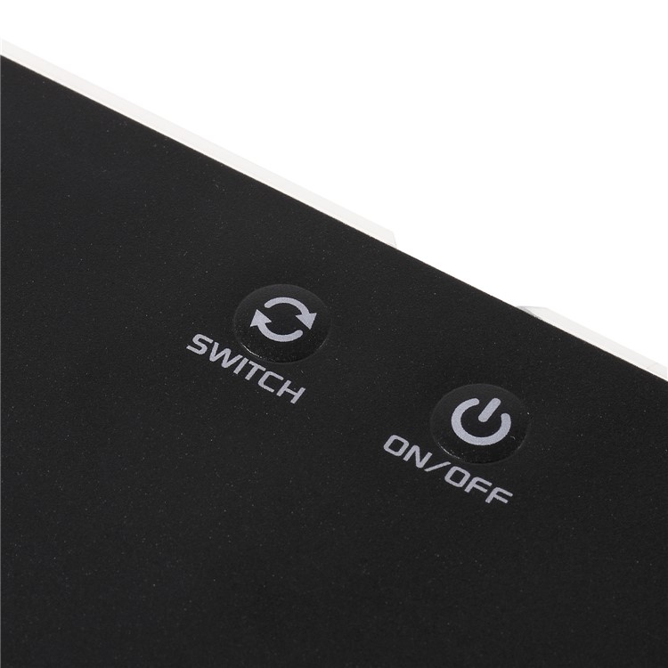 RGB Gaming Mouse Pad Lighting Hard Mouse Mat 9 Colorful Light Adjustable Mouse Mat-4