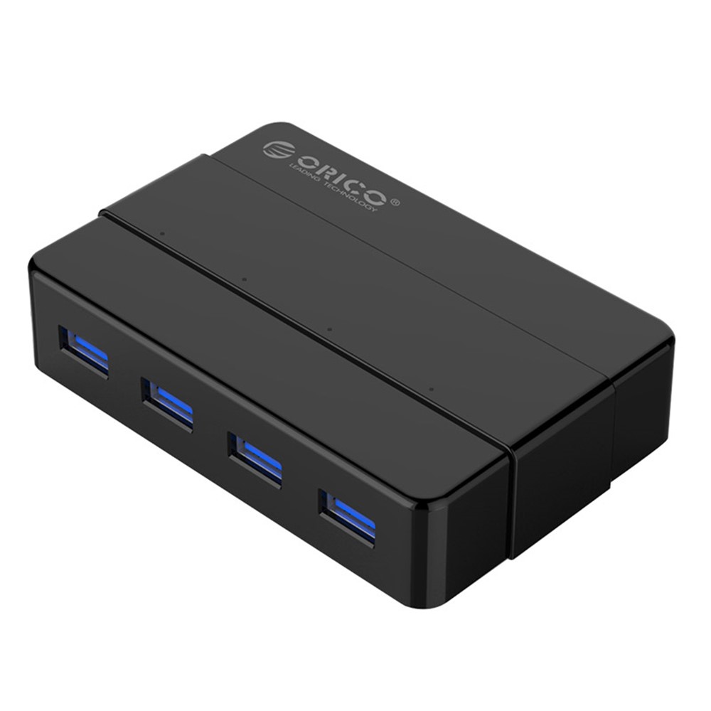 ORICO H4928-U3 4-Port USB3.0 Hub for Windows XP / Vista / 7 / 8 / 10 / Linux / Mac OS - Black / EU Plug-3