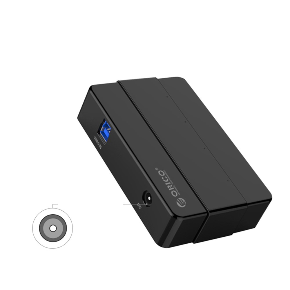 ORICO H4928-U3 4-Port USB3.0 Hub for Windows XP / Vista / 7 / 8 / 10 / Linux / Mac OS - Black / EU Plug-9