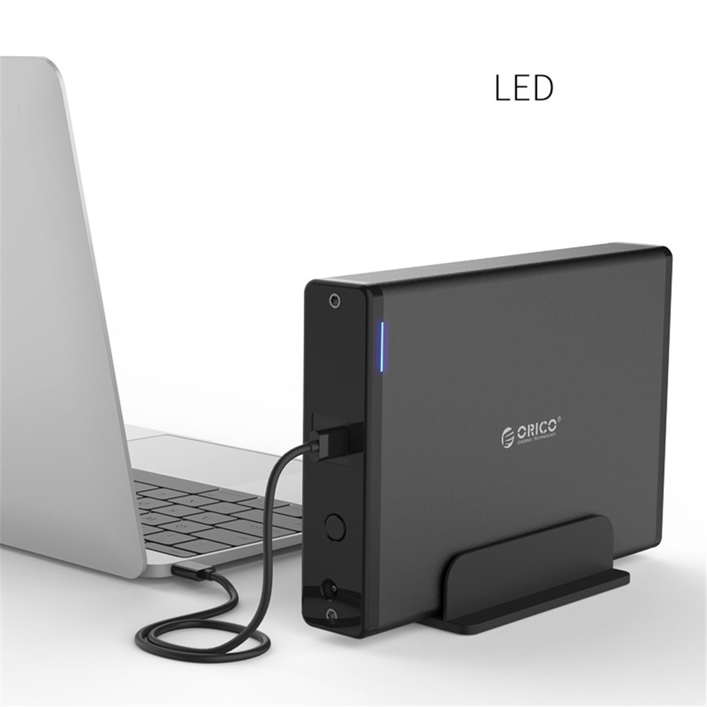 ORICO 7688C3 3.5-inch Type-C External Hard Drive Enclosure - EU Plug-5