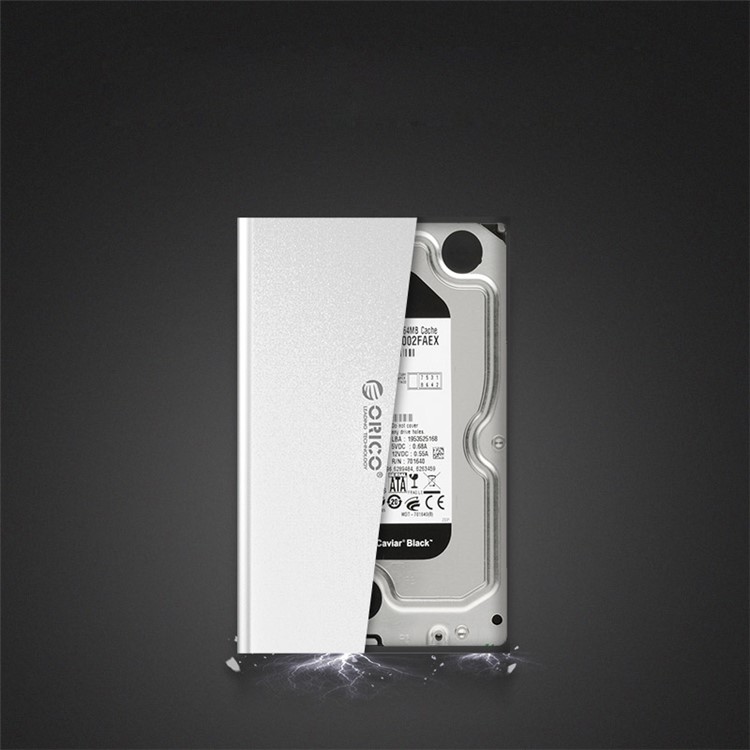 ORICO 2528C3 2.5 Pulgadas Caja De Disco Duro De Aleación De Aluminio Tipo-c-10