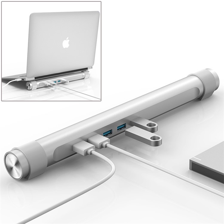 ORICO M4U3-SV Multi-função 4 Portas USB 3.0 Hub Com Suporte-1