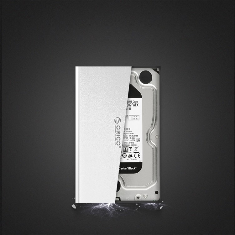 Ficha Dos EUA - Orico 3528U3-SV Gabinete De Disco Rígido Externo USB 3.0 De 3,5 Polegadas 8TB-8