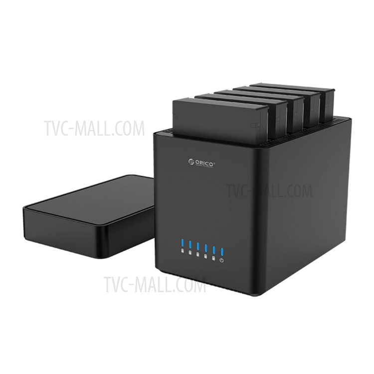 ORICO DS500U3-BK Carcasa De Disco Duro USB3.0 De 3,5 Bahías De 3,5 Pulgadas Profesional - Enchufe Del Reino Unido-12