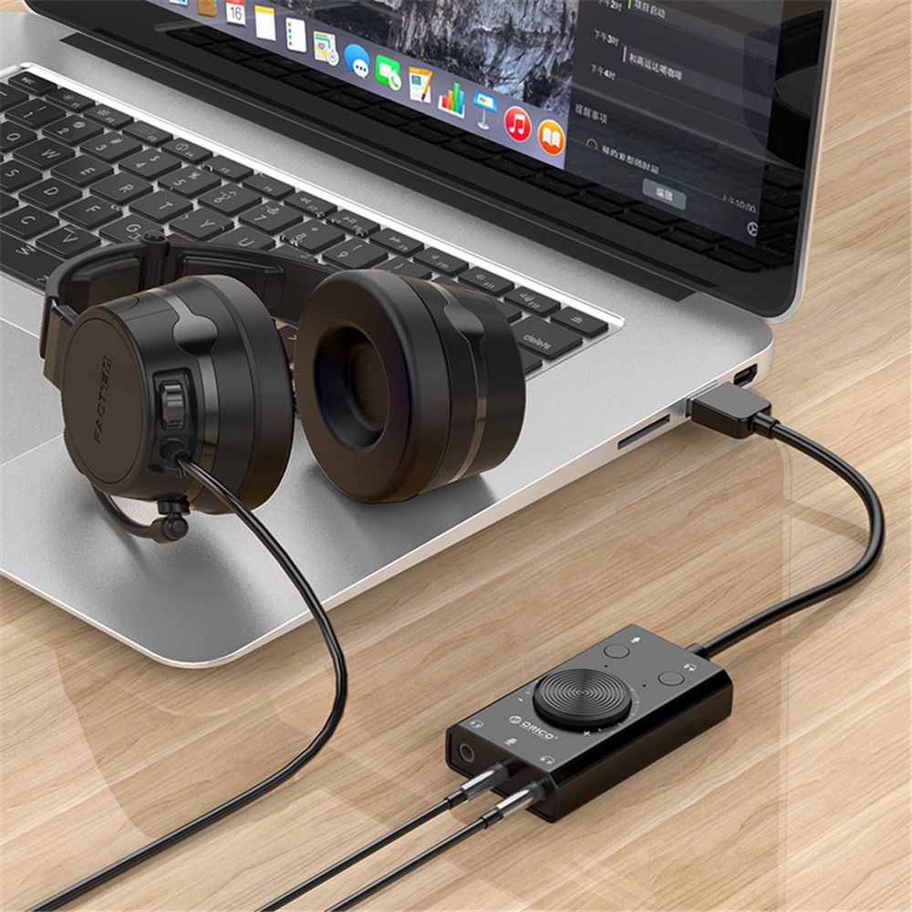 ORICO SC2 Multifunction USB External Sound Card-9