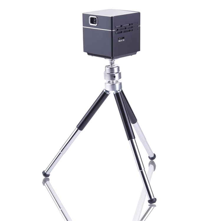 Proyector DLP Inteligente Con Forma De Mini Cubo S6 Con Wifi HDMI Compatible Con Android Y IOS - Enchufe De EE.UU.-12