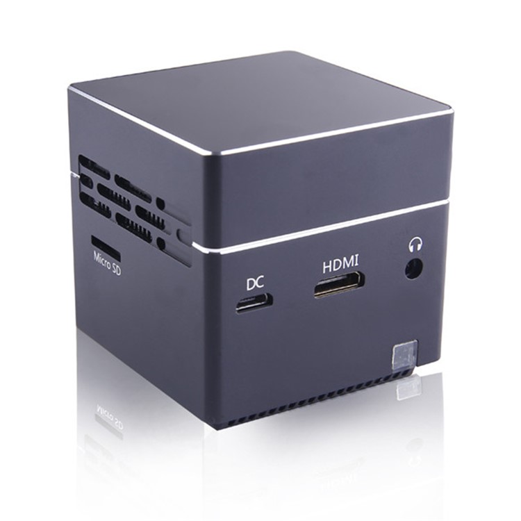 Proyector DLP Inteligente Con Forma De Mini Cubo S6 Con Wifi HDMI Compatible Con Android Y IOS - Enchufe De EE.UU.-4