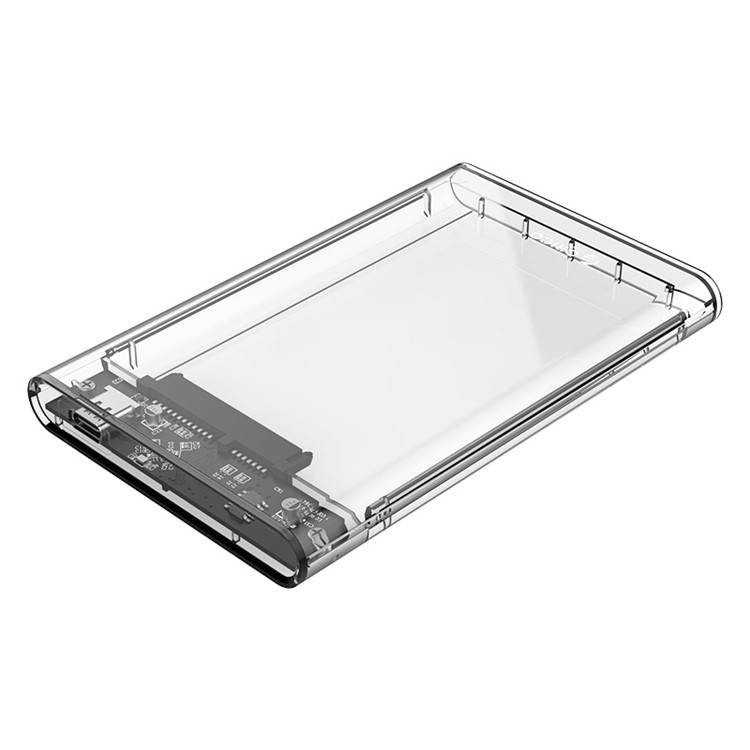 ORICO 2159C3-G2 Transparent 10Gbps Hard Drive Enclosure with Stand for 2.5inch HDD / SSD-2