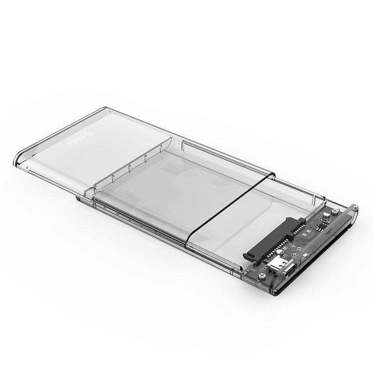 ORICO 2159C3-G2 Transparent 10Gbps Hard Drive Enclosure with Stand for 2.5inch HDD / SSD-4