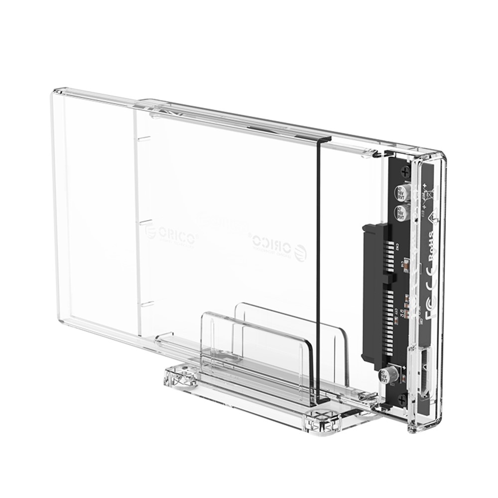 ORICO 2159U3 2.5 inch Transparent USB3.0 Hard Drive Enclosure with Stand 2.5inch HDD / SSD-4