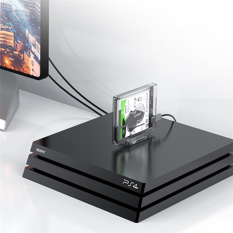 ORICO 2159C3 Transparent Series 2.5 inch 10Gbps Hard Drive Enclosure with Stand for 2.5inch HDD-12