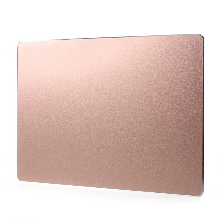Gaming Aluminum Alloy Mouse Pad with Non-slip Rubber Base - Rose Gold Color-5
