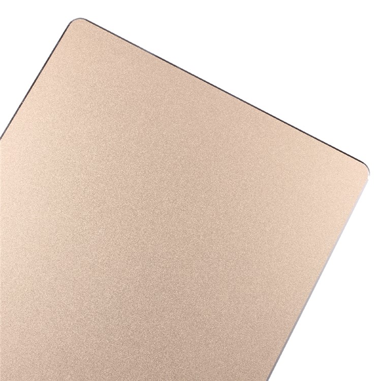 Aluminum Alloy Gaming Mouse Pad Mat with Non-Slip Rubber Base - Gold-4