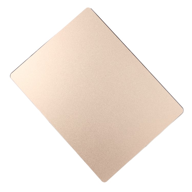 Aluminum Alloy Gaming Mouse Pad Mat with Non-Slip Rubber Base - Gold-5
