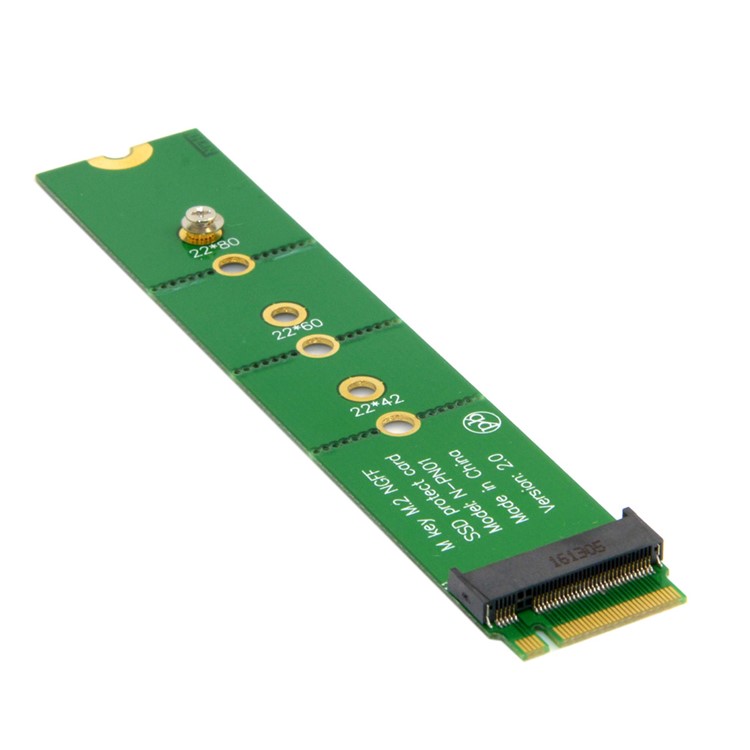 M.2 NGFF 4 Lane SSD to PCI-E 3.0 x4 /& NGFF to SATA Adapter for XP941 SM951 A110