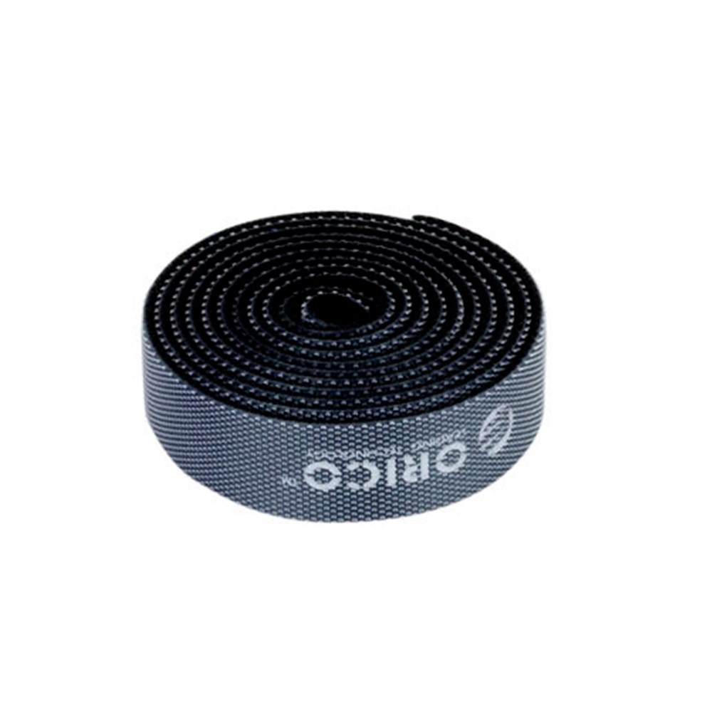 ORICO CBT-1S Reusable Dividable Velcro Cable Tie Wire Organizer 1m/3.3ft - Black-1