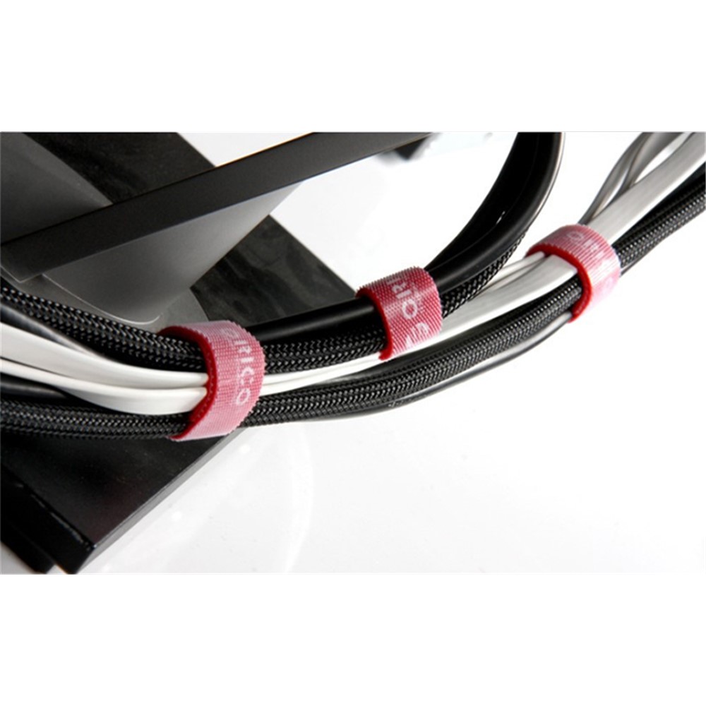 ORICO CBT-1S Reusable Dividable Velcro Cable Tie Wire Organizer 1m/3.3ft - Black-13