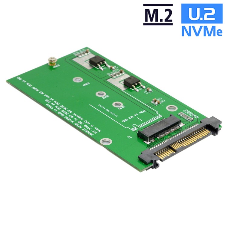 SFF-8639 NVME U.2 to NGFF M.2 M-key PCIe SSD Adapter for Mainboard Replace Intel SSD 750 p3600 p3700-1