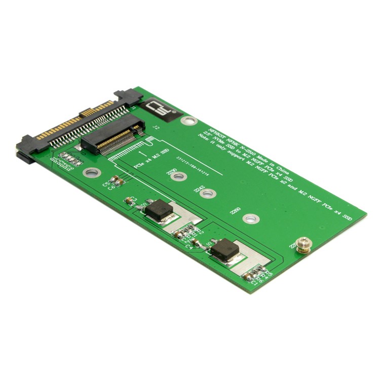 SFF-8639 NVME U.2 to NGFF M.2 M-key PCIe SSD Adapter for Mainboard Replace Intel SSD 750 p3600 p3700-17