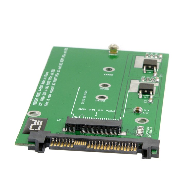 SFF-8639 NVME U.2 to NGFF M.2 M-key PCIe SSD Adapter for Mainboard Replace Intel SSD 750 p3600 p3700-19