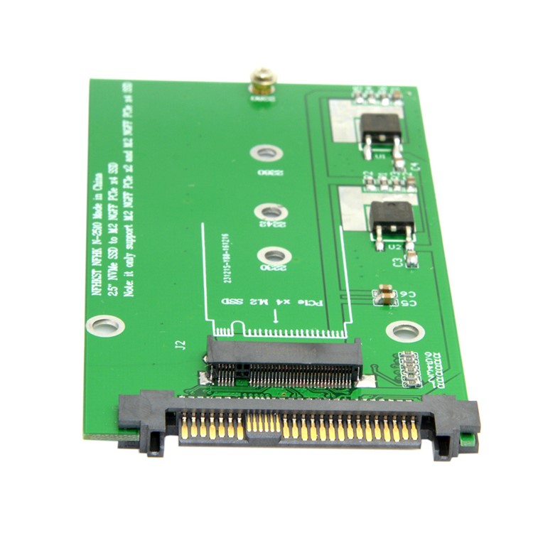 SFF-8639 NVME U.2 to NGFF M.2 M-key PCIe SSD Adapter for Mainboard Replace Intel SSD 750 p3600 p3700-4