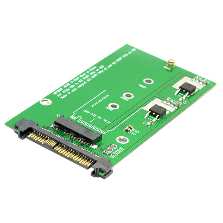 SFF-8639 NVME U.2 to NGFF M.2 M-key PCIe SSD Adapter for Mainboard Replace Intel SSD 750 p3600 p3700-6