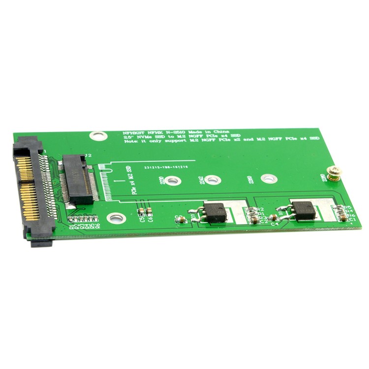 SFF-8639 NVME U.2 to NGFF M.2 M-key PCIe SSD Adapter for Mainboard Replace Intel SSD 750 p3600 p3700-7
