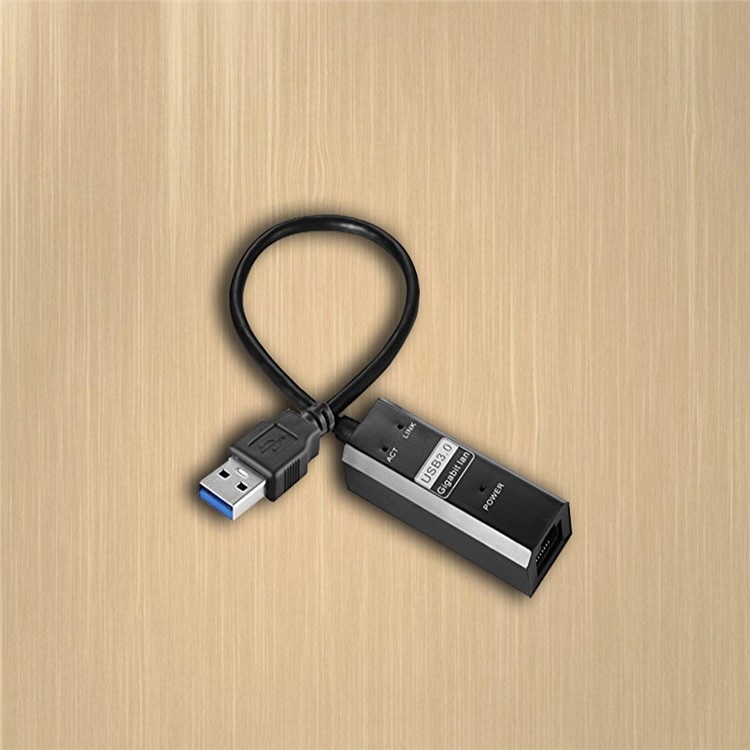 USB 3.0 to RJ45 Gigabit Ethernet Adapter Supporting 10/100/1000 Bit Ethernet-6