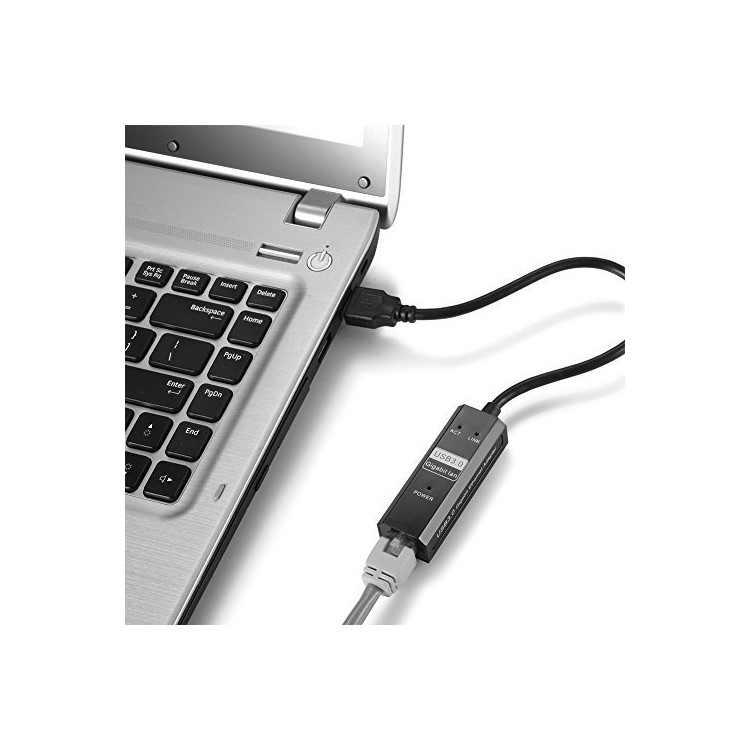 USB 3.0 to RJ45 Gigabit Ethernet Adapter Supporting 10/100/1000 Bit Ethernet-7