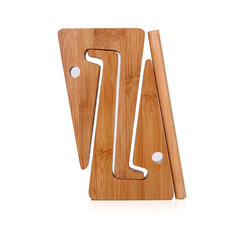 SEENDA Handicrafts Durable Solid Wood Horizon Laptop Stand-3