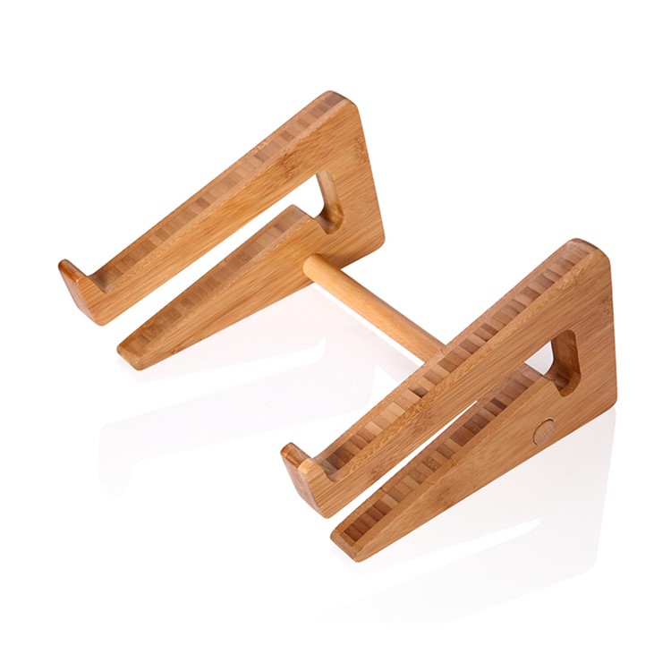 SEENDA Handicrafts Durable Solid Wood Horizon Laptop Stand-5