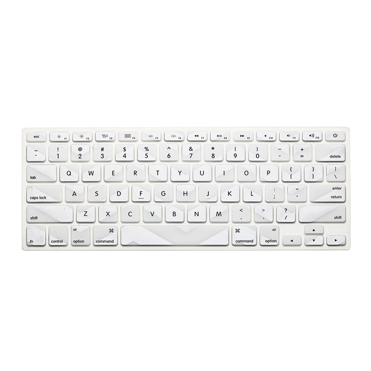 Soft Silicone Keyboard Protector for Macbook Air 13.3 A1369 / A1466 Macbook Pro 15.4 A1286 - Style A-1