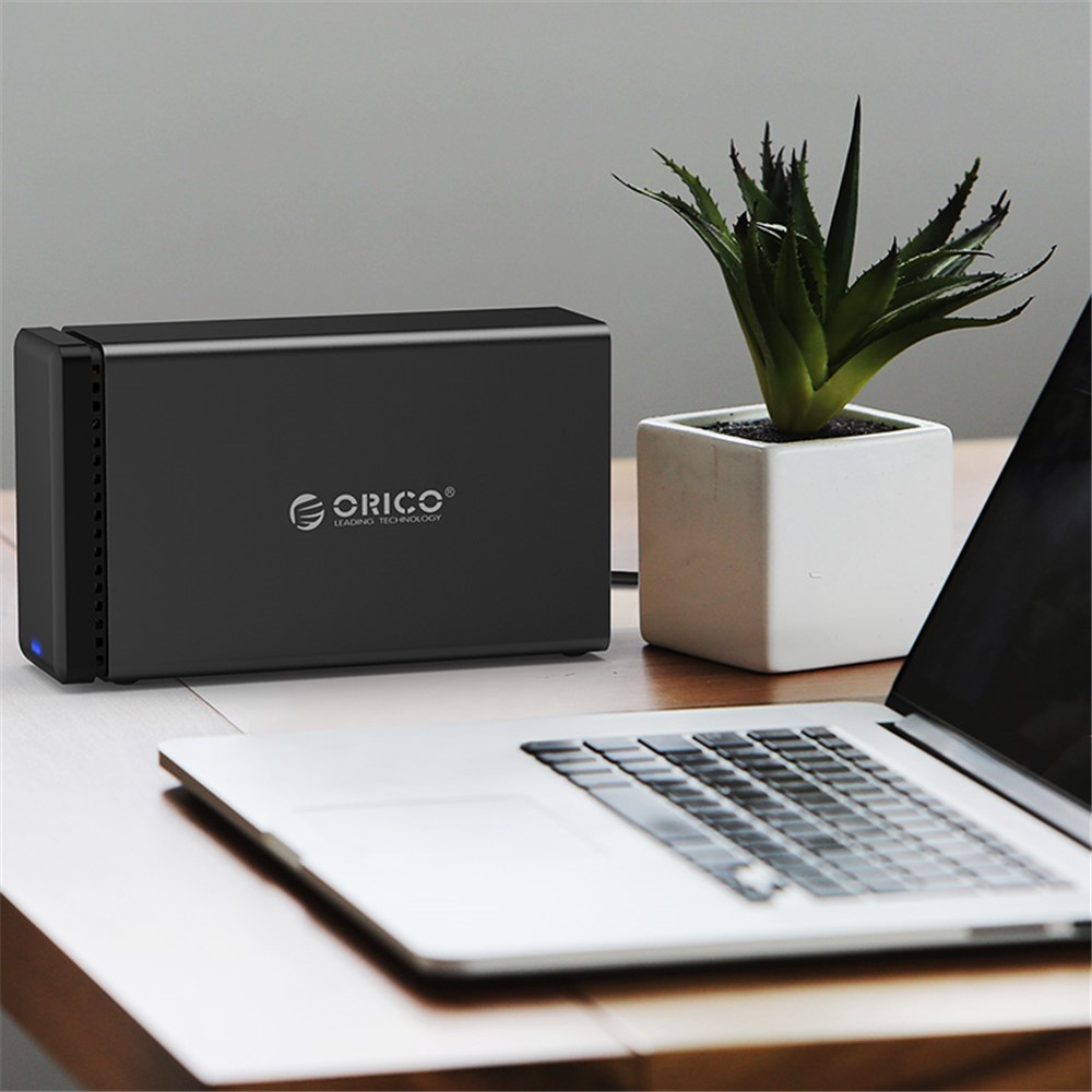 ORICO NS200C3-BK 2 BAy USB 3.1 Tipo-C Estación de base para unidad de disco duro de 3.5 - AU tapón-10