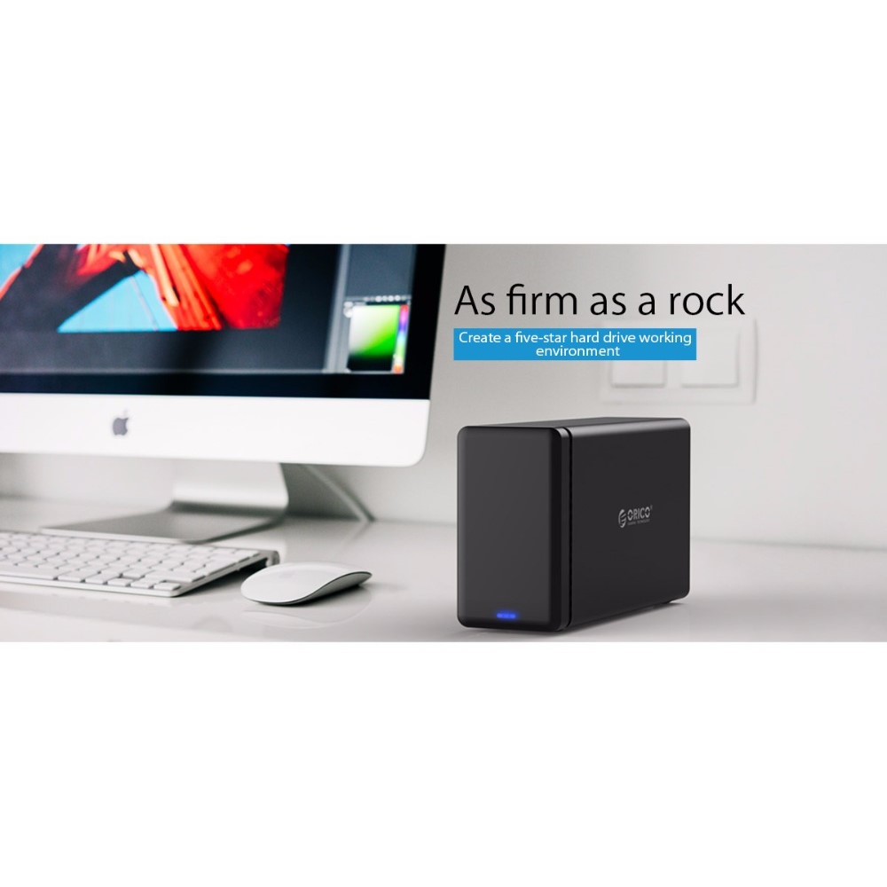 ORICO NS200C3-BK 2 BAy USB 3.1 Tipo-C Estación de base para unidad de disco duro de 3.5 - AU tapón-15