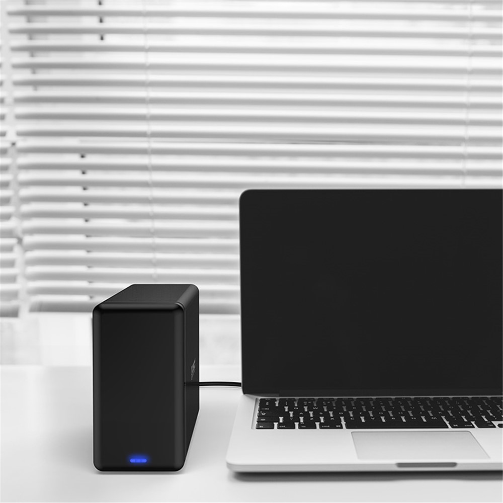 ORICO NS200C3-BK 2 BAy USB 3.1 Tipo-C Estación de base para unidad de disco duro de 3.5 - AU tapón-8