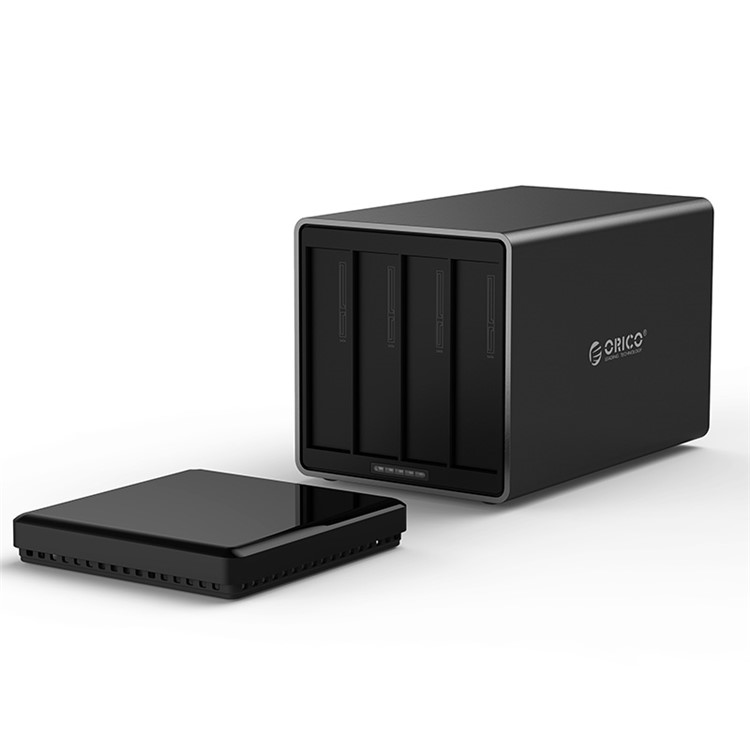 ORICO NS400U3-BK Profissional 4 Bay USB 3.0 Dock Para Disco Rígido Para 3.5 '' HDD Tool Free - Plug Do Reino Unido-6