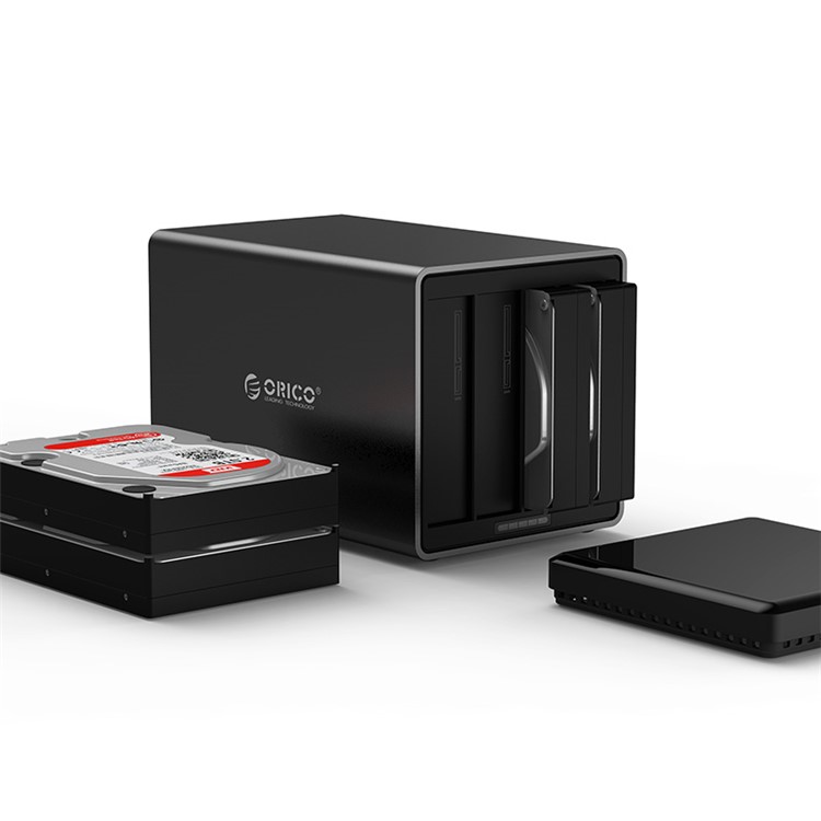 ORICO NS400U3-BK Profissional 4 Bay USB 3.0 Dock Para Disco Rígido Para 3.5 '' HDD Tool Free - Plug Do Reino Unido-7