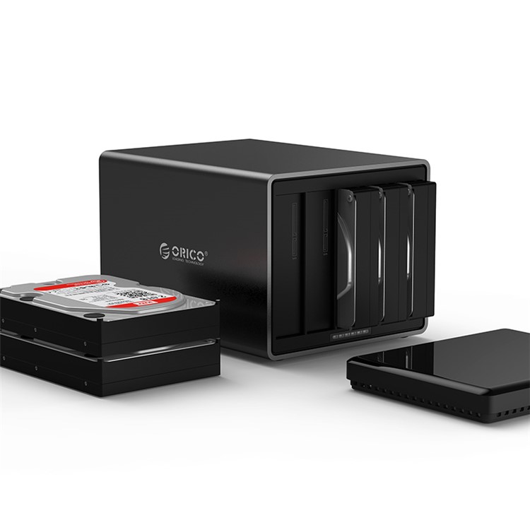 ORICO NS500C3-BK 5 station de stationnement de type Bay Type-C pour disque dur 3.5 '' sans outil - UK bouchon-7