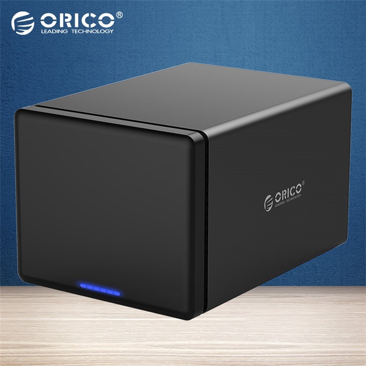 ORICO NS500C3-BK Base de disco duro 5 Bay Type-C sin herramientas para disco duro de 3.5 '' - AU tapón-1