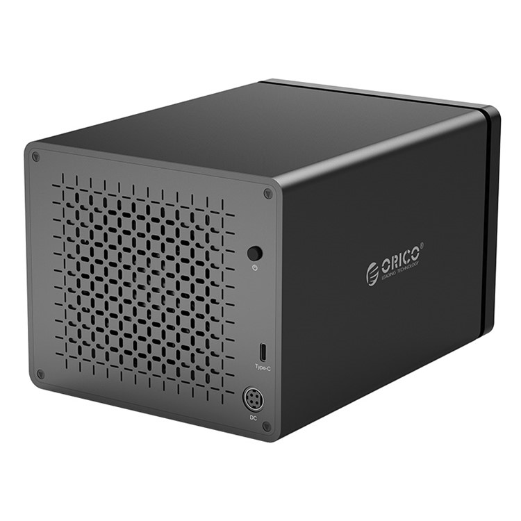 ORICO NS500C3-BK Base de disco duro 5 Bay Type-C sin herramientas para disco duro de 3.5 '' - AU tapón-4