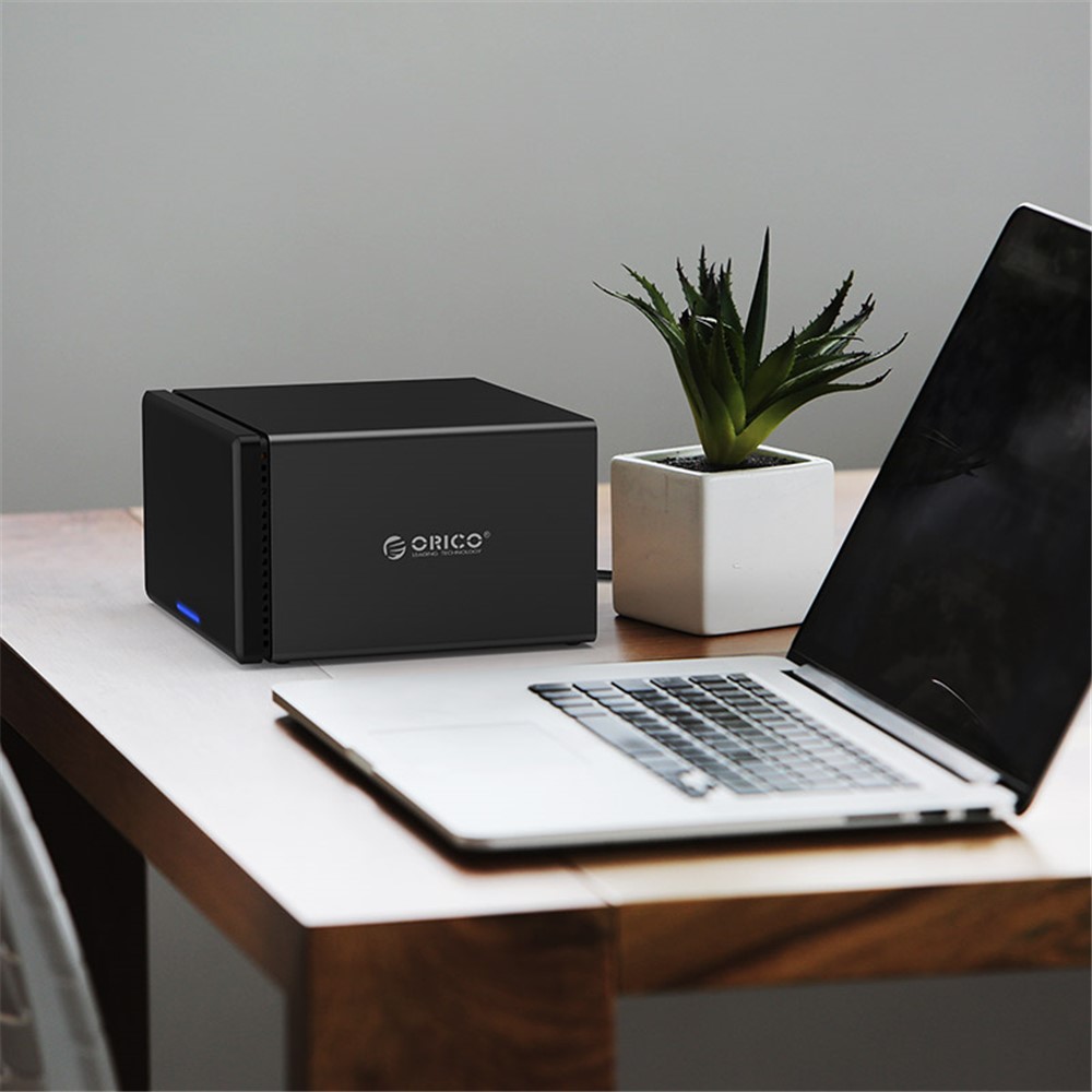 ORICO NS800U3-BK 8 BAy USB 3.0 Hard Drive Dock para 3.5 '' HDD Tool Free - EU vela-8